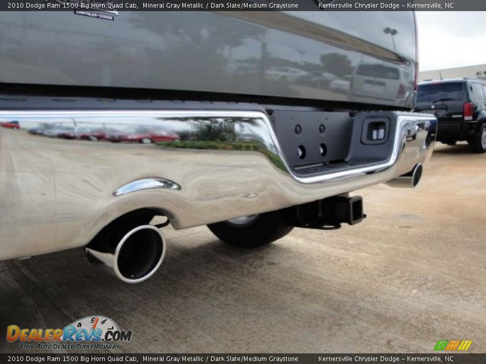 2010 Dodge Ram 1500 Big Horn Quad Cab Mineral Gray Metallic / Dark Slate/Medium Graystone Photo #20