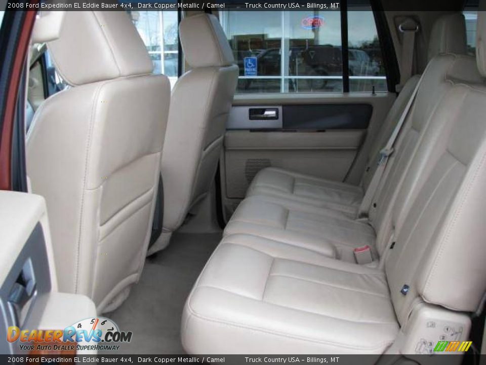 2008 Ford Expedition EL Eddie Bauer 4x4 Dark Copper Metallic / Camel Photo #9