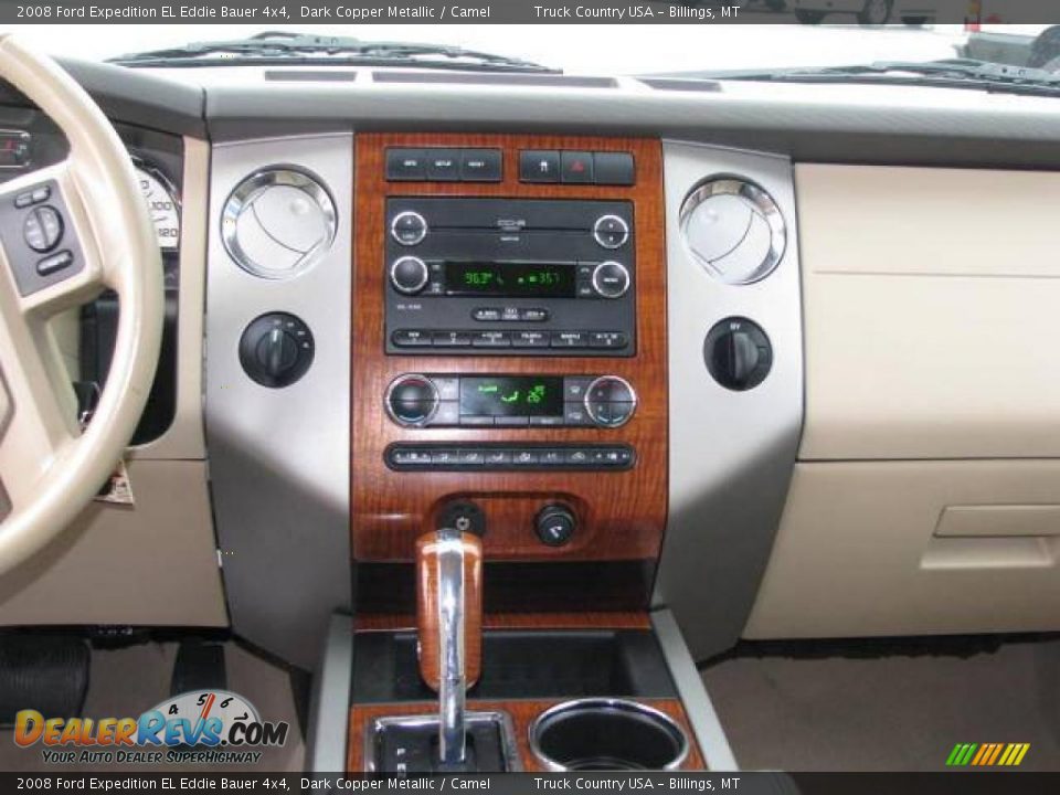2008 Ford Expedition EL Eddie Bauer 4x4 Dark Copper Metallic / Camel Photo #10