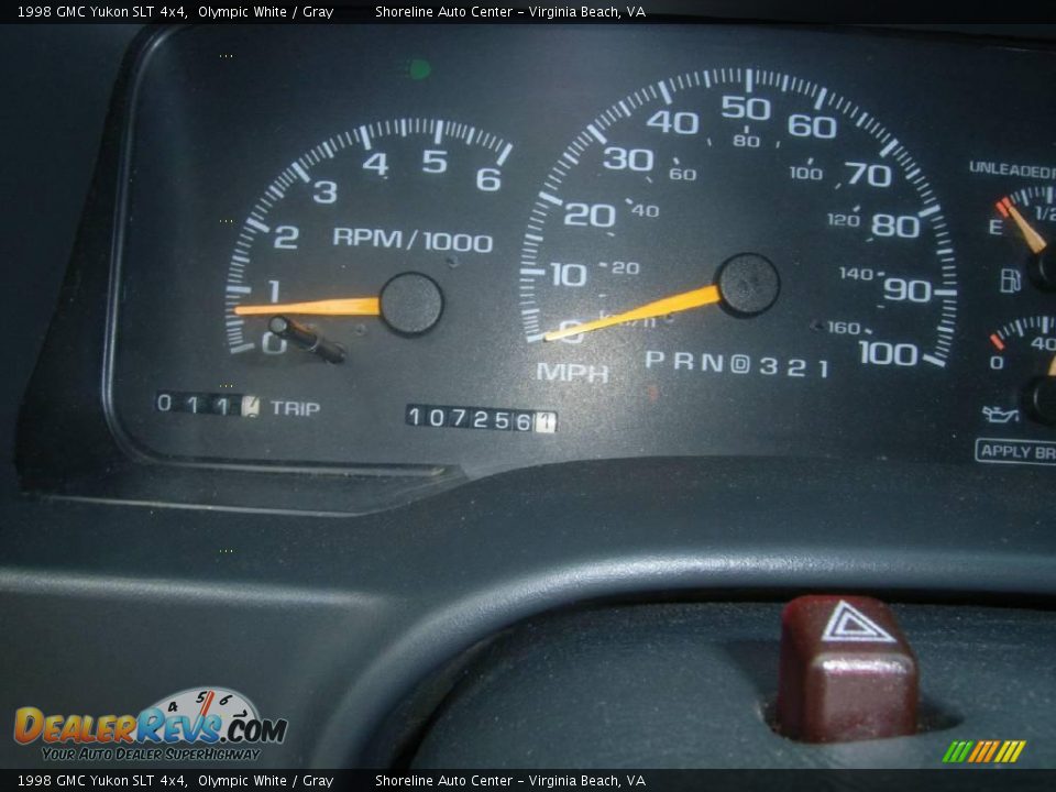 1998 GMC Yukon SLT 4x4 Olympic White / Gray Photo #19