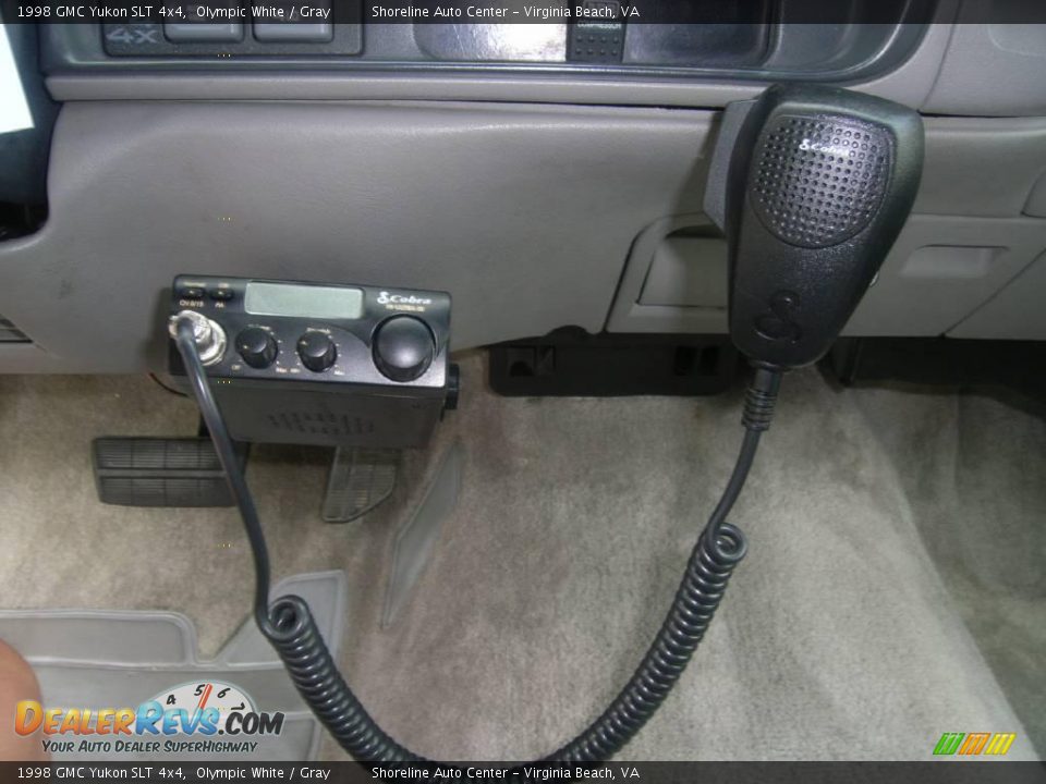 1998 GMC Yukon SLT 4x4 Olympic White / Gray Photo #20
