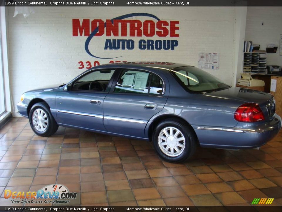 1999 Lincoln Continental Graphite Blue Metallic / Light Graphite Photo #1