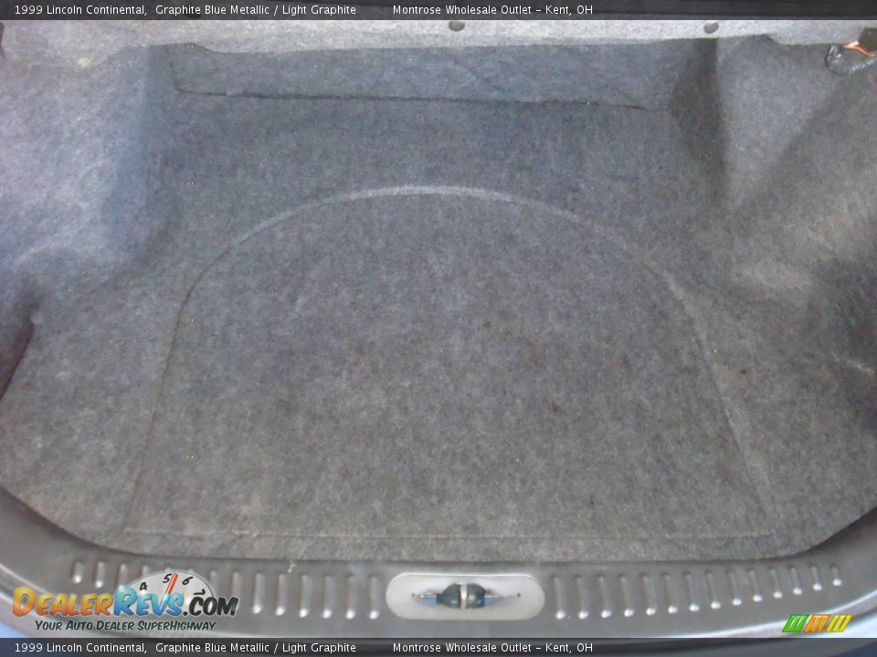 1999 Lincoln Continental Graphite Blue Metallic / Light Graphite Photo #16