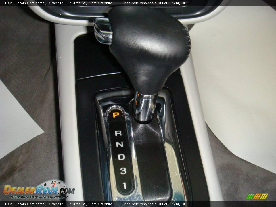 1999 Lincoln Continental Graphite Blue Metallic / Light Graphite Photo #21