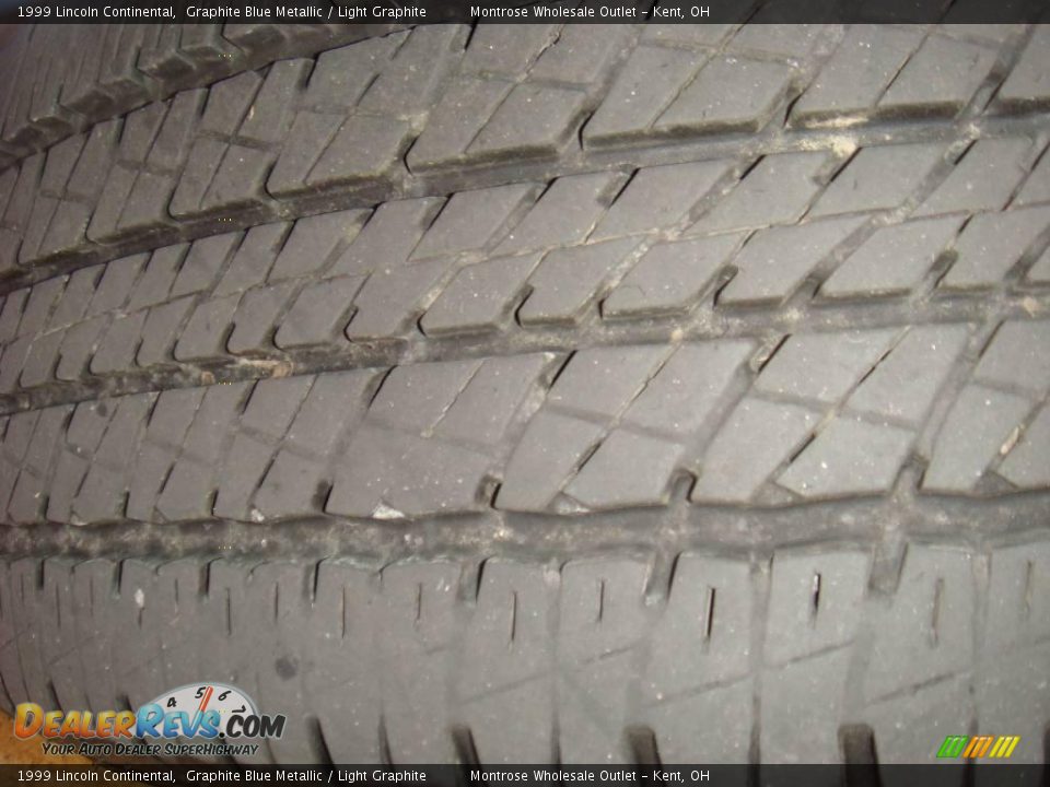 1999 Lincoln Continental Graphite Blue Metallic / Light Graphite Photo #28