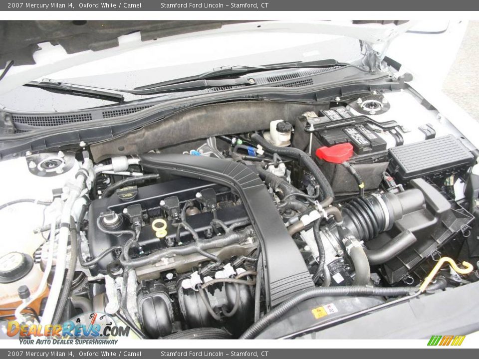 2007 Mercury Milan I4 Oxford White / Camel Photo #19
