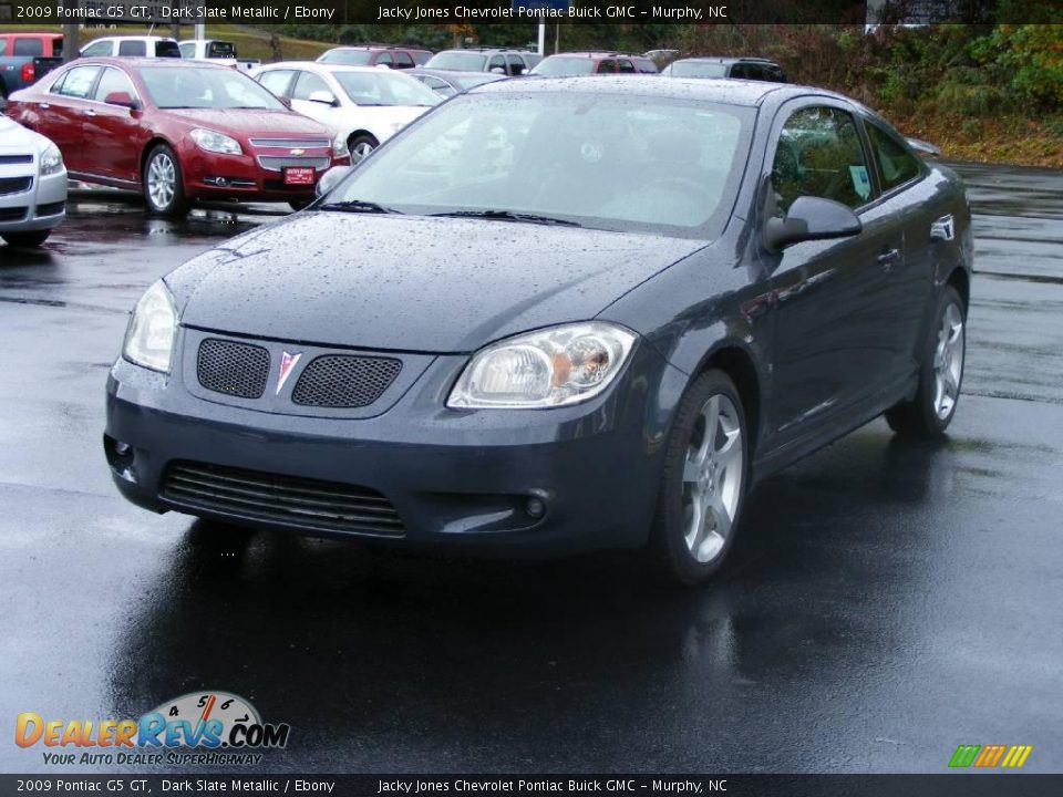 2009 Pontiac G5 GT Dark Slate Metallic / Ebony Photo #4