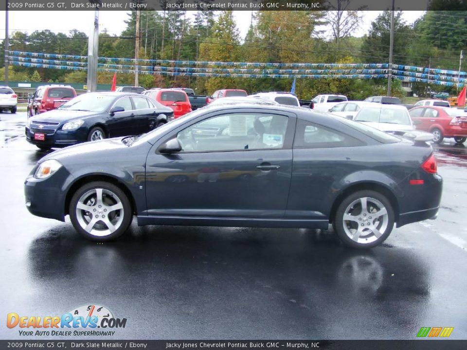 2009 Pontiac G5 GT Dark Slate Metallic / Ebony Photo #5