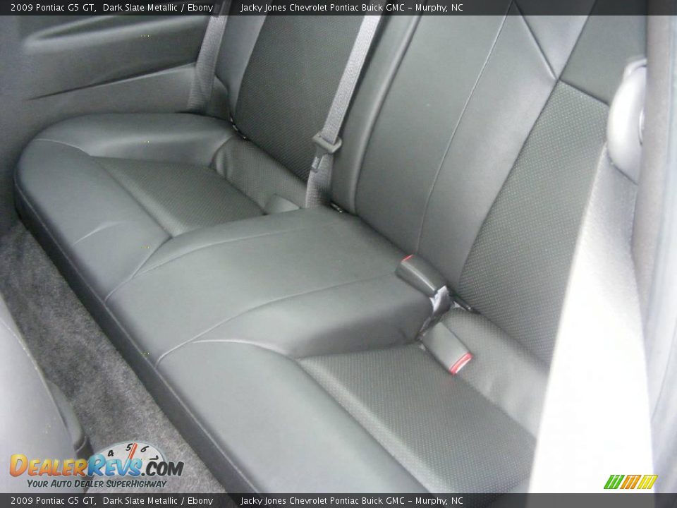 2009 Pontiac G5 GT Dark Slate Metallic / Ebony Photo #10
