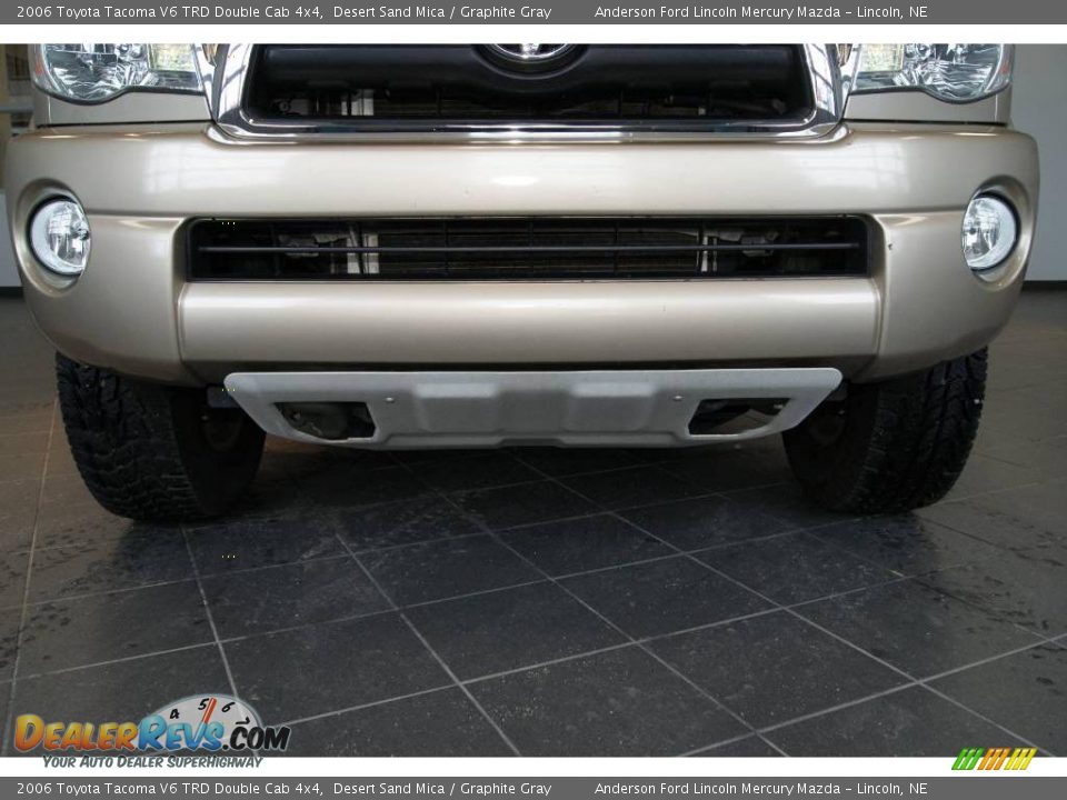 2006 Toyota Tacoma V6 TRD Double Cab 4x4 Desert Sand Mica / Graphite Gray Photo #12