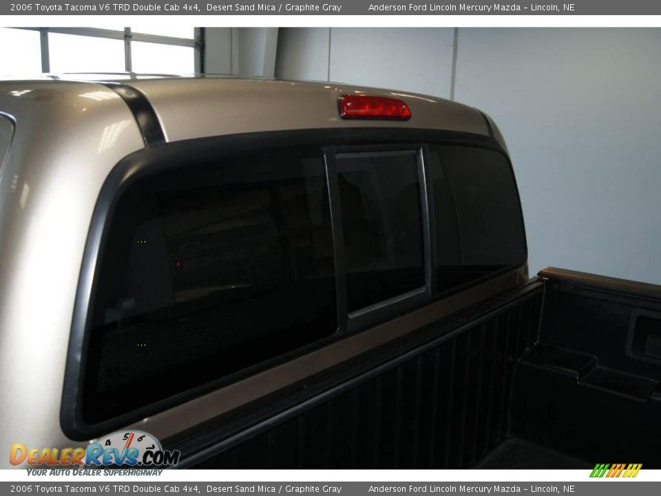 2006 Toyota Tacoma V6 TRD Double Cab 4x4 Desert Sand Mica / Graphite Gray Photo #26