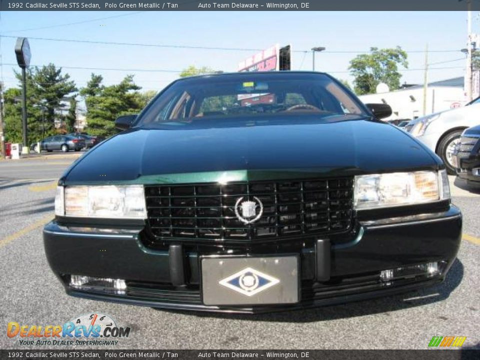 1992 Cadillac Seville STS Sedan Polo Green Metallic / Tan Photo #4