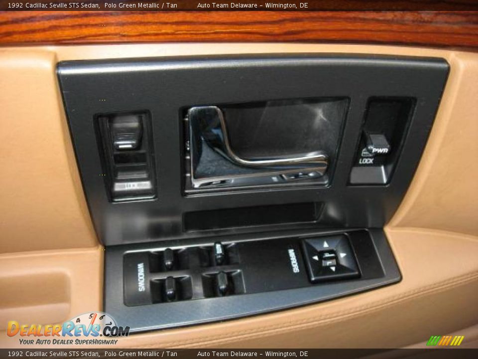 1992 Cadillac Seville STS Sedan Polo Green Metallic / Tan Photo #13