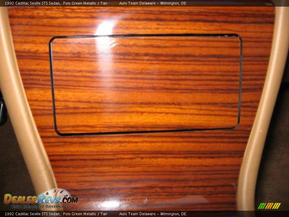 1992 Cadillac Seville STS Sedan Polo Green Metallic / Tan Photo #20