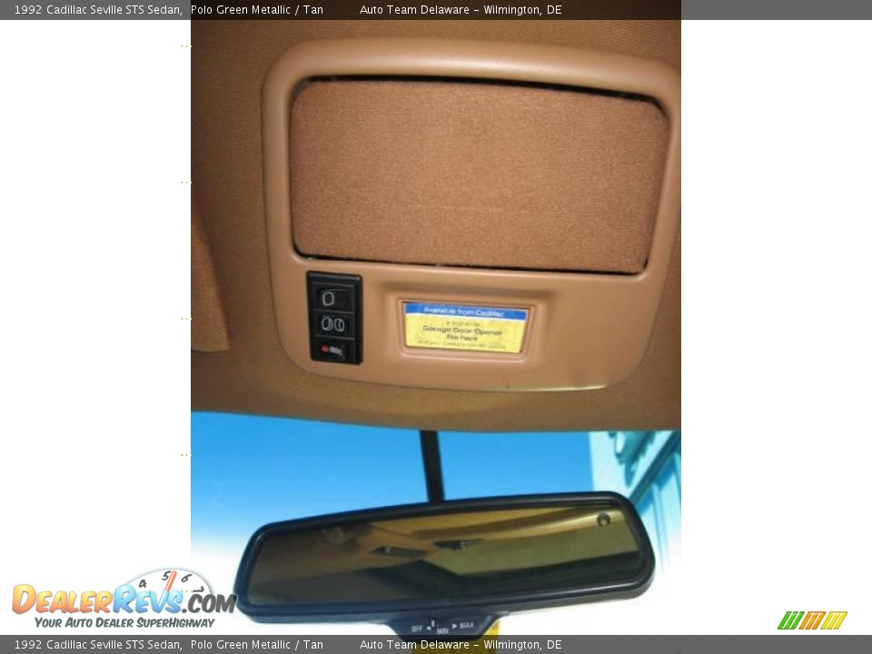 1992 Cadillac Seville STS Sedan Polo Green Metallic / Tan Photo #28