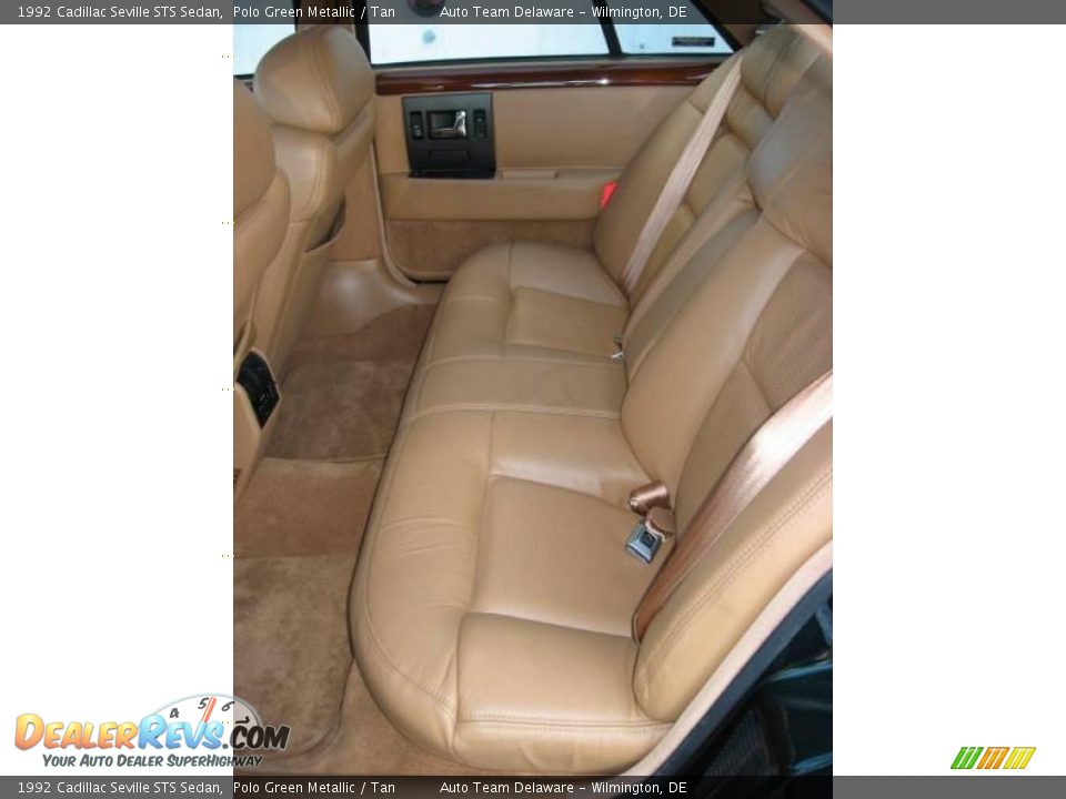 1992 Cadillac Seville STS Sedan Polo Green Metallic / Tan Photo #29