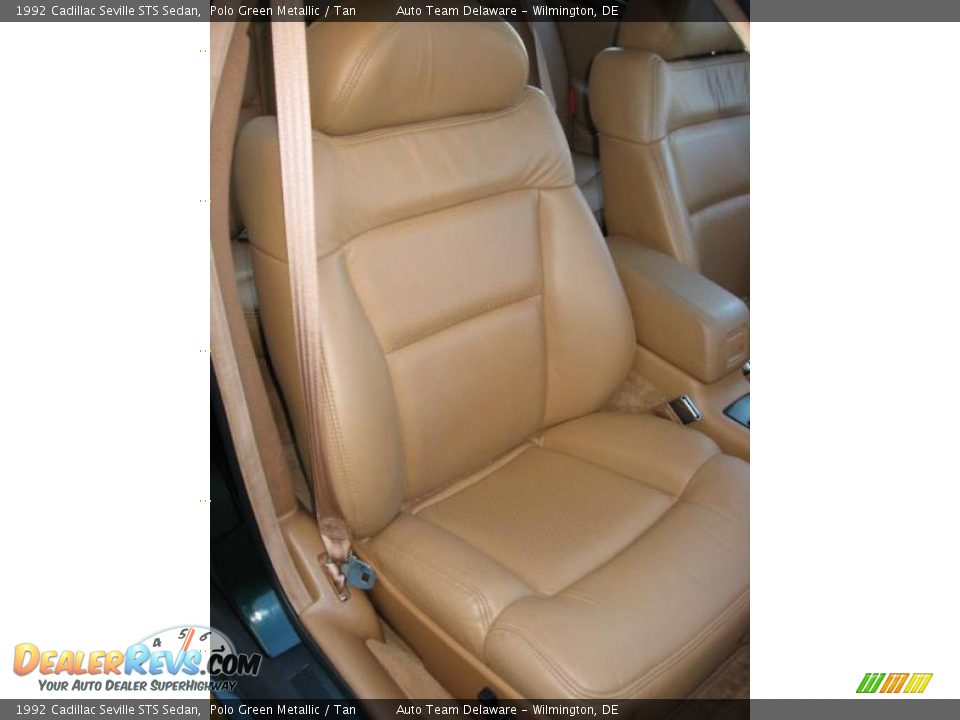 1992 Cadillac Seville STS Sedan Polo Green Metallic / Tan Photo #33