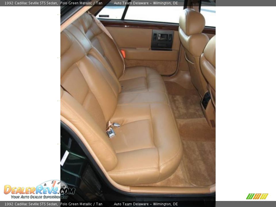 1992 Cadillac Seville STS Sedan Polo Green Metallic / Tan Photo #34