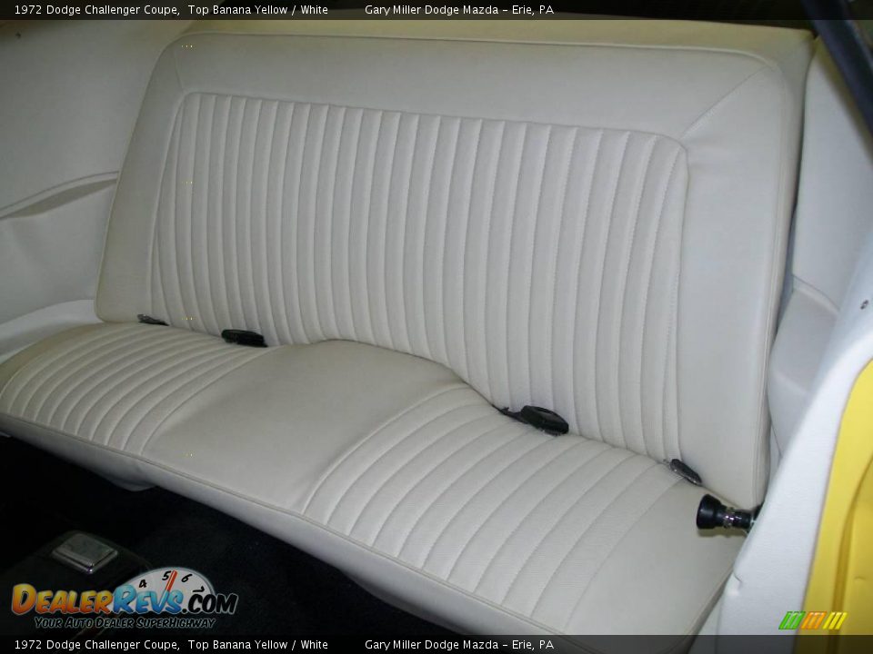 White Interior - 1972 Dodge Challenger Coupe Photo #12