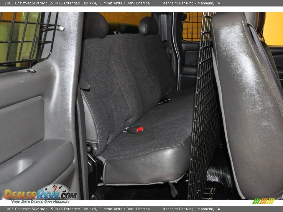 2005 Chevrolet Silverado 1500 LS Extended Cab 4x4 Summit White / Dark Charcoal Photo #12