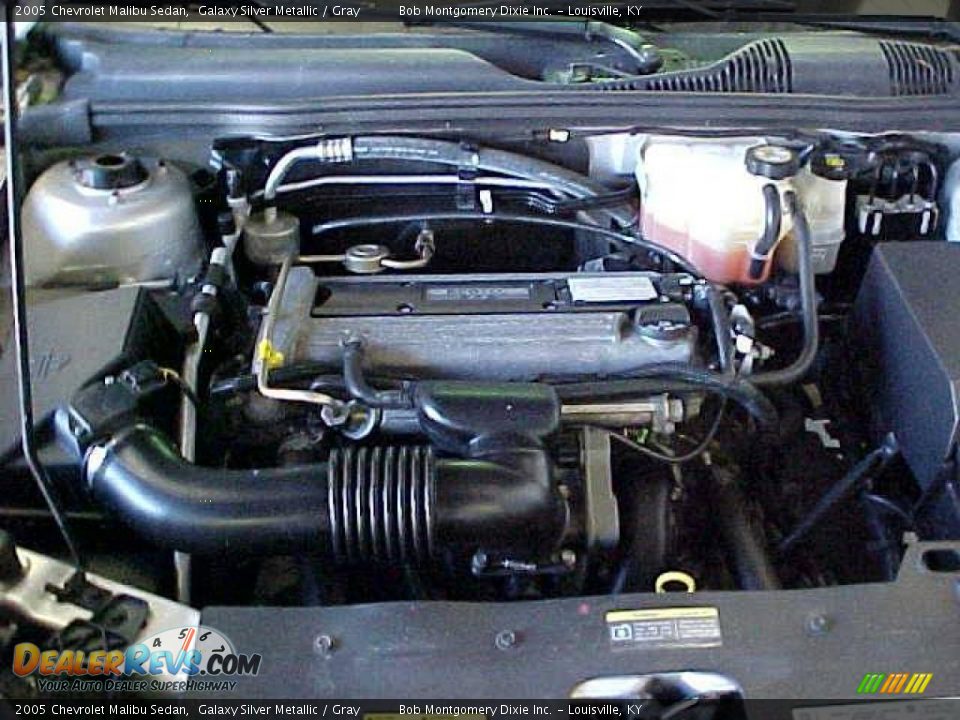 2005 Chevrolet Malibu Sedan Galaxy Silver Metallic / Gray Photo #5