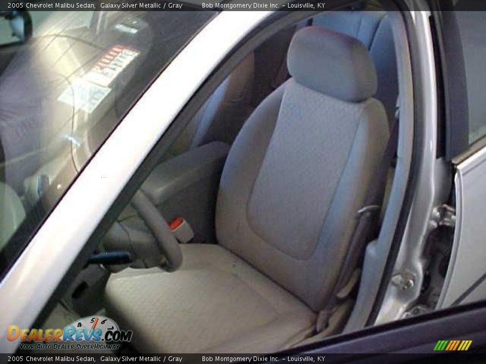 2005 Chevrolet Malibu Sedan Galaxy Silver Metallic / Gray Photo #20