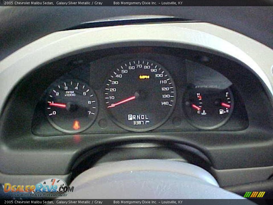 2005 Chevrolet Malibu Sedan Galaxy Silver Metallic / Gray Photo #21