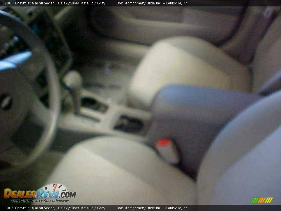 2005 Chevrolet Malibu Sedan Galaxy Silver Metallic / Gray Photo #23