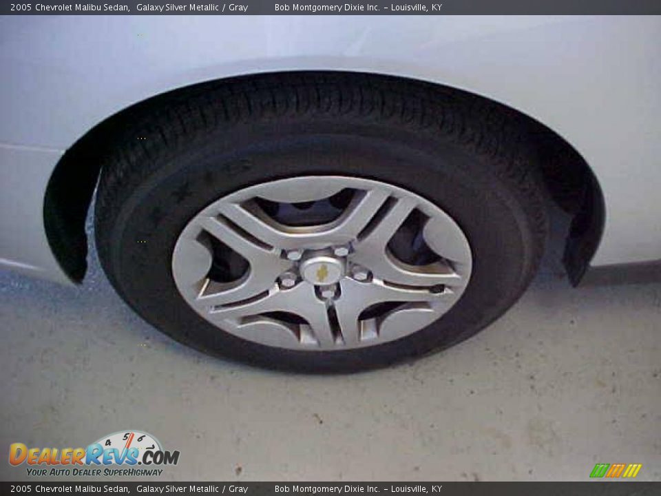 2005 Chevrolet Malibu Sedan Galaxy Silver Metallic / Gray Photo #25