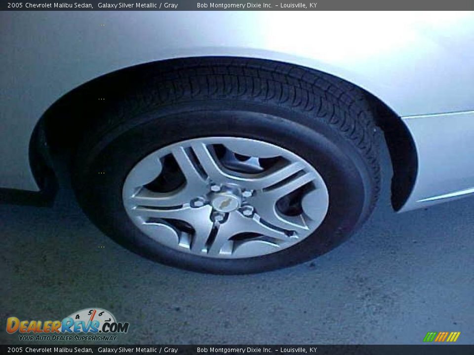 2005 Chevrolet Malibu Sedan Galaxy Silver Metallic / Gray Photo #26