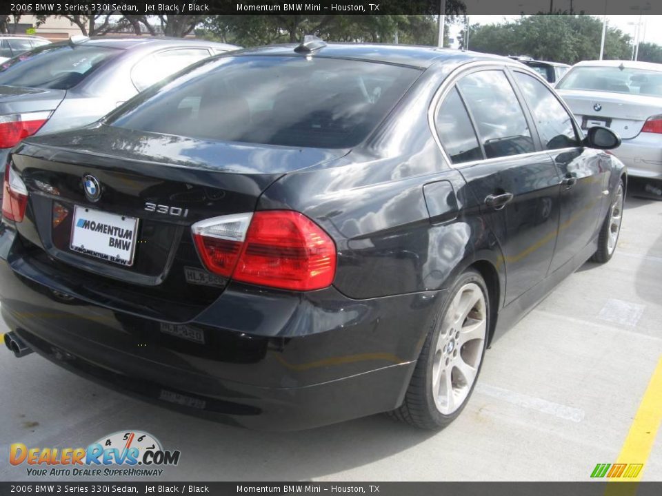 2006 BMW 3 Series 330i Sedan Jet Black / Black Photo #2