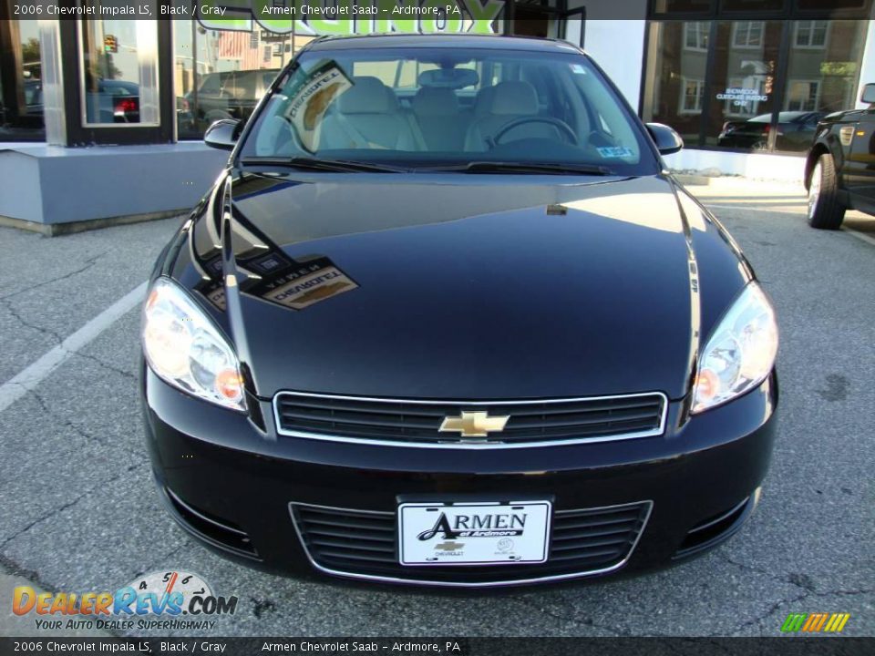 2006 Chevrolet Impala LS Black / Gray Photo #3