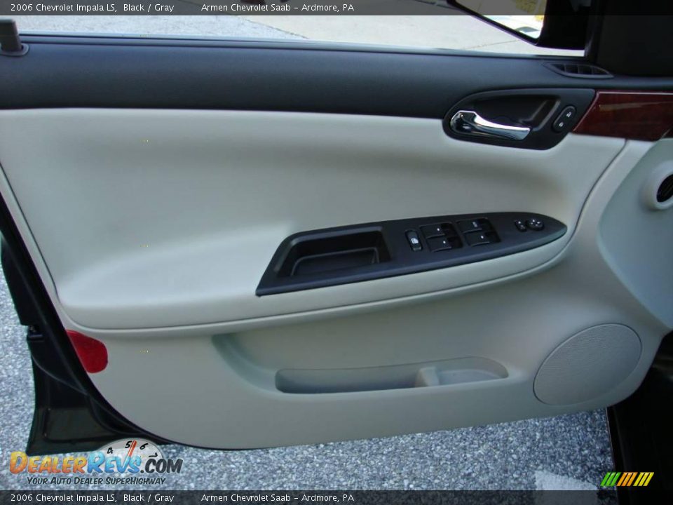 2006 Chevrolet Impala LS Black / Gray Photo #13