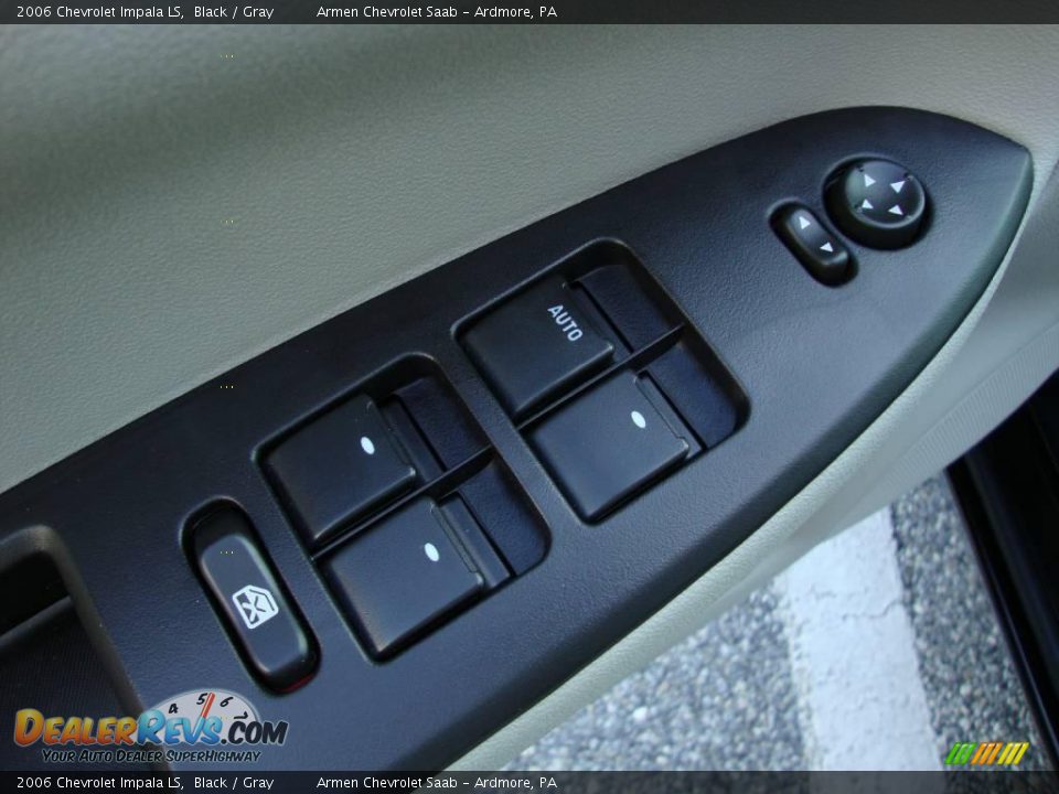 2006 Chevrolet Impala LS Black / Gray Photo #14