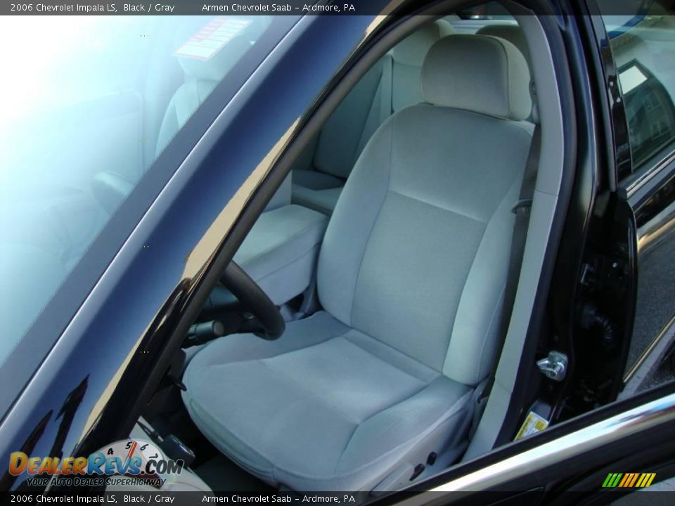 2006 Chevrolet Impala LS Black / Gray Photo #16
