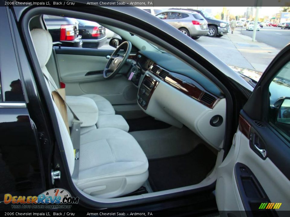 2006 Chevrolet Impala LS Black / Gray Photo #19