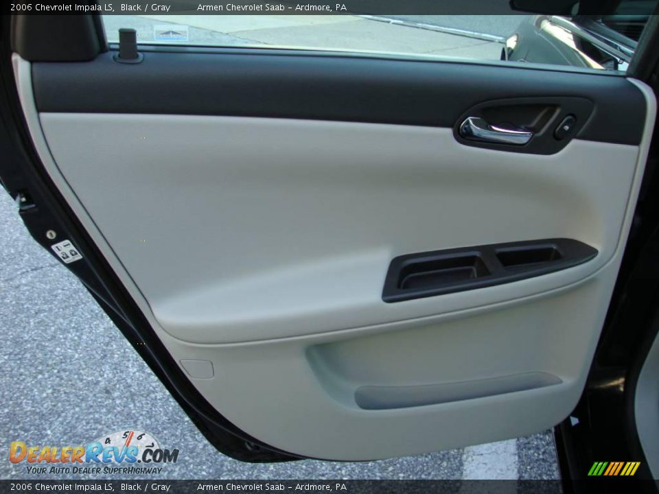2006 Chevrolet Impala LS Black / Gray Photo #22