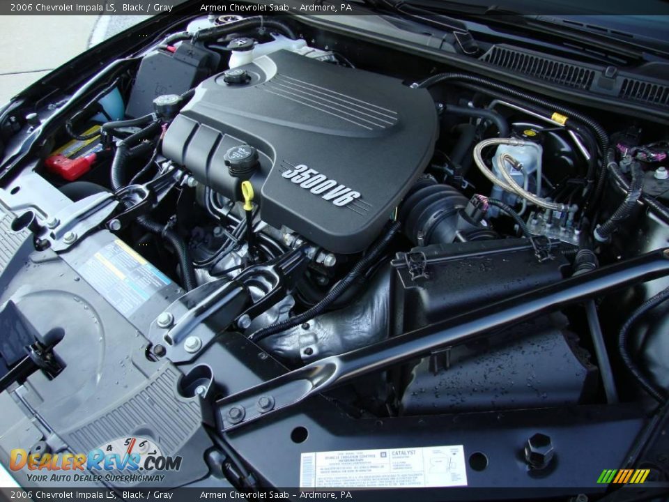 2006 Chevrolet Impala LS Black / Gray Photo #27