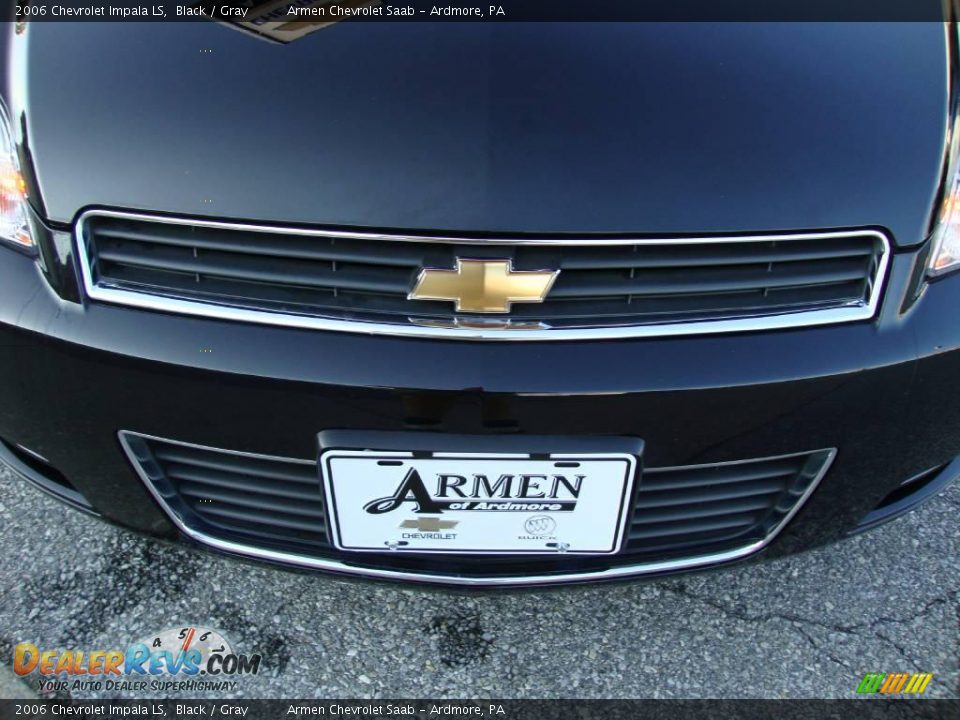 2006 Chevrolet Impala LS Black / Gray Photo #28