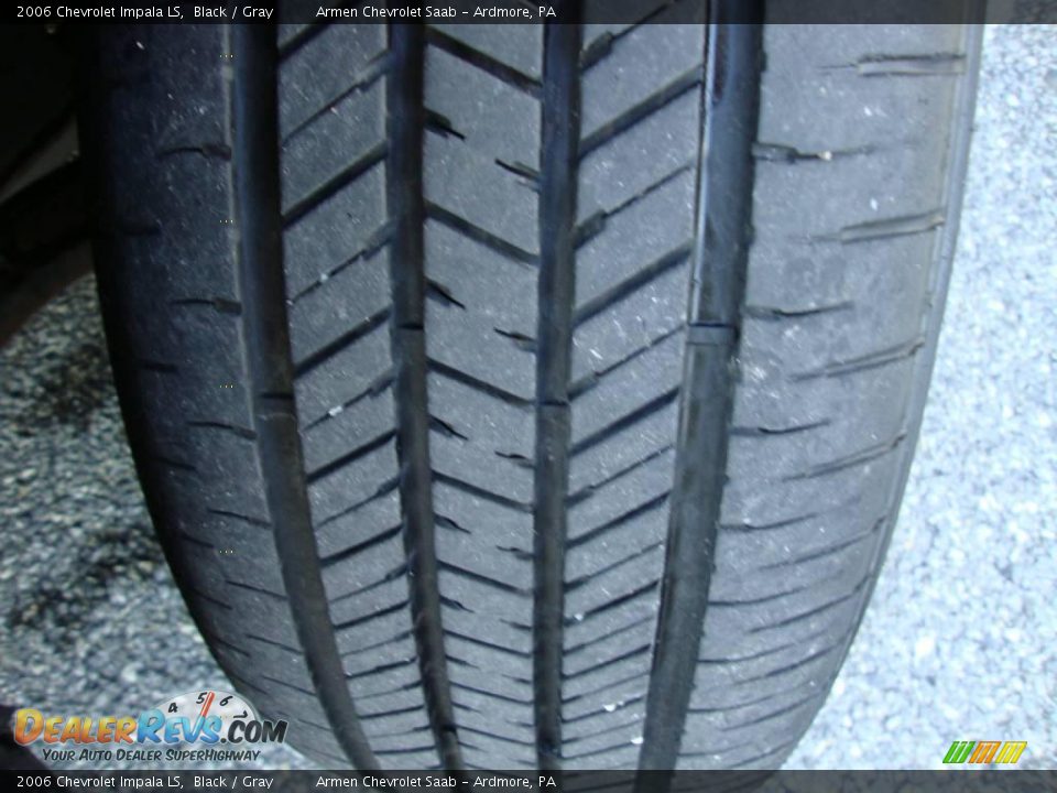 2006 Chevrolet Impala LS Black / Gray Photo #30