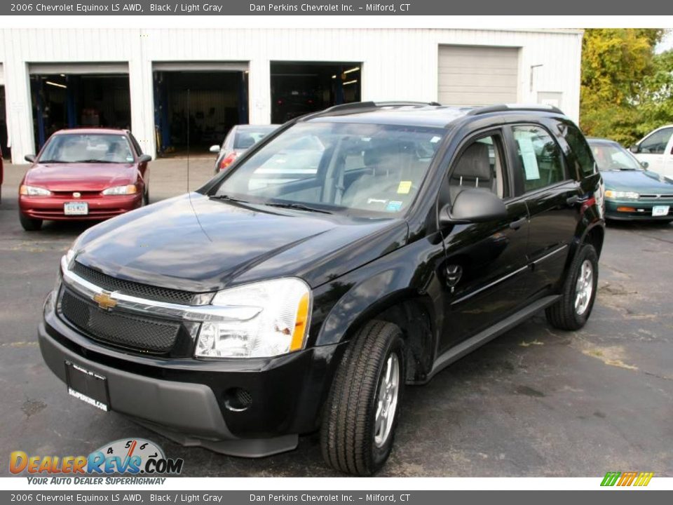 2006 Chevrolet Equinox LS AWD Black / Light Gray Photo #1