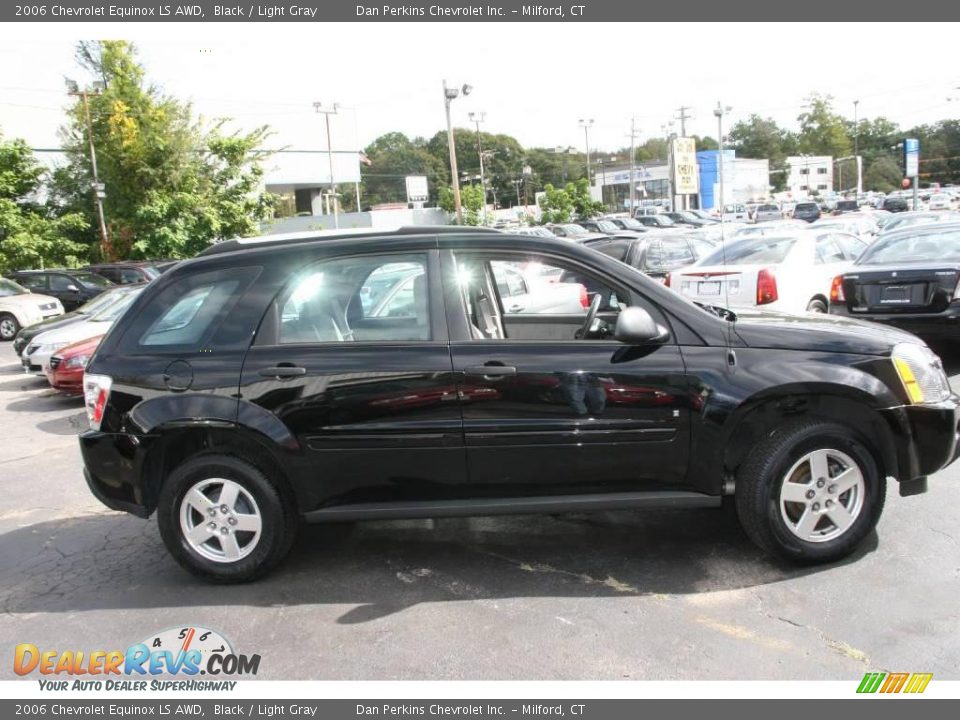 2006 Chevrolet Equinox LS AWD Black / Light Gray Photo #4