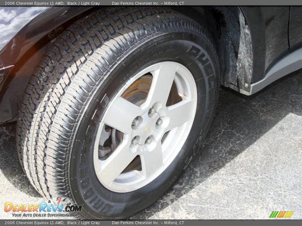 2006 Chevrolet Equinox LS AWD Black / Light Gray Photo #10