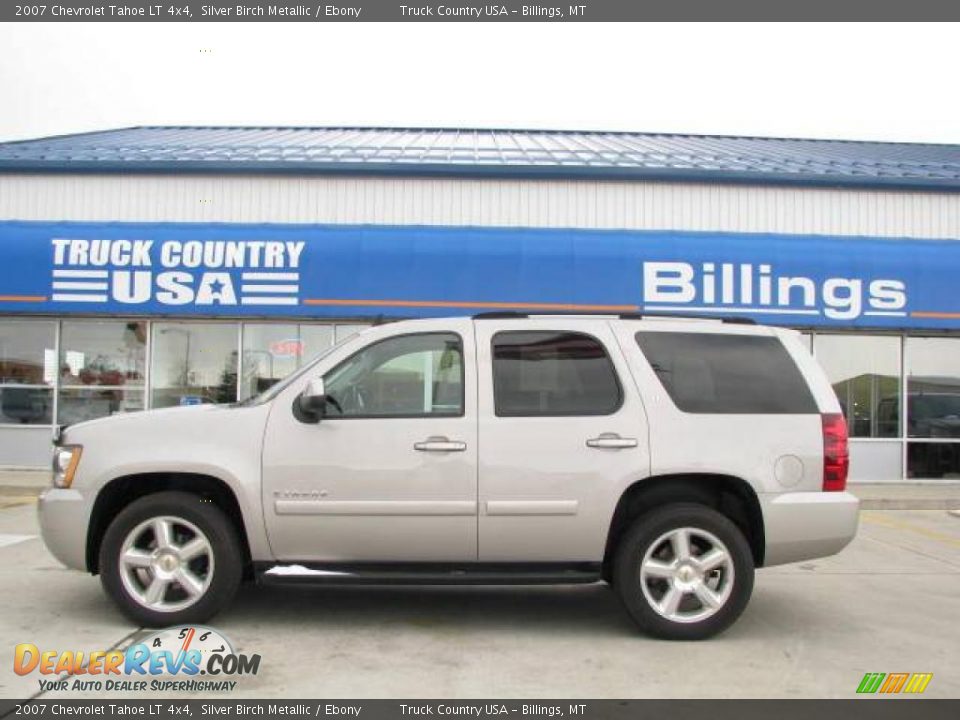 2007 Chevrolet Tahoe LT 4x4 Silver Birch Metallic / Ebony Photo #1
