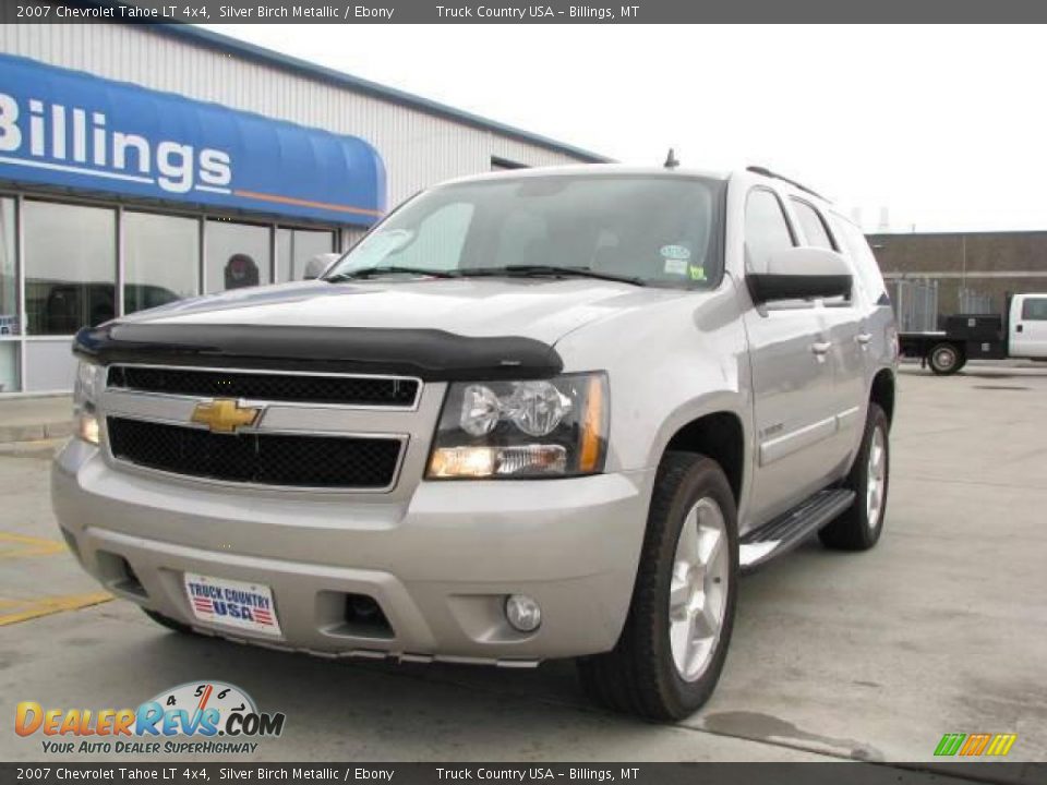 2007 Chevrolet Tahoe LT 4x4 Silver Birch Metallic / Ebony Photo #2