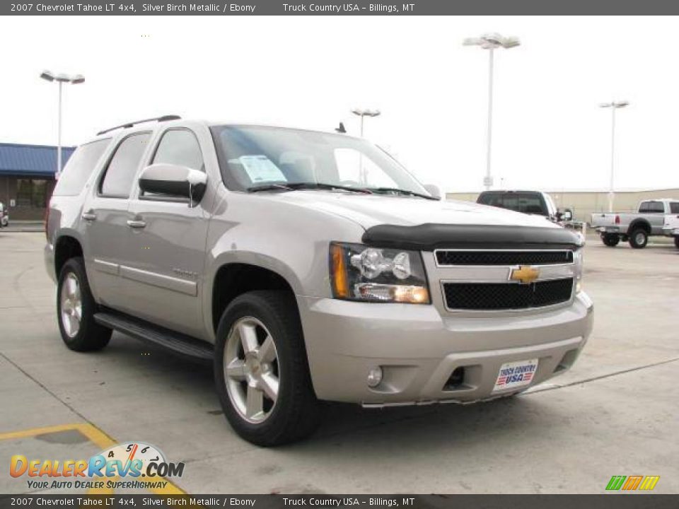 2007 Chevrolet Tahoe LT 4x4 Silver Birch Metallic / Ebony Photo #3
