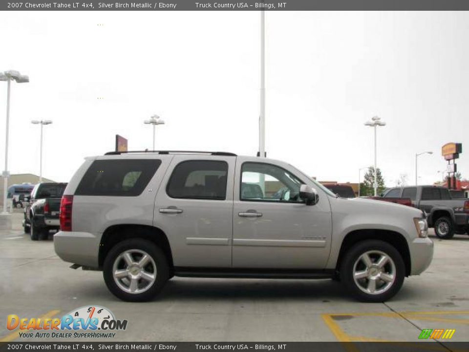 2007 Chevrolet Tahoe LT 4x4 Silver Birch Metallic / Ebony Photo #4