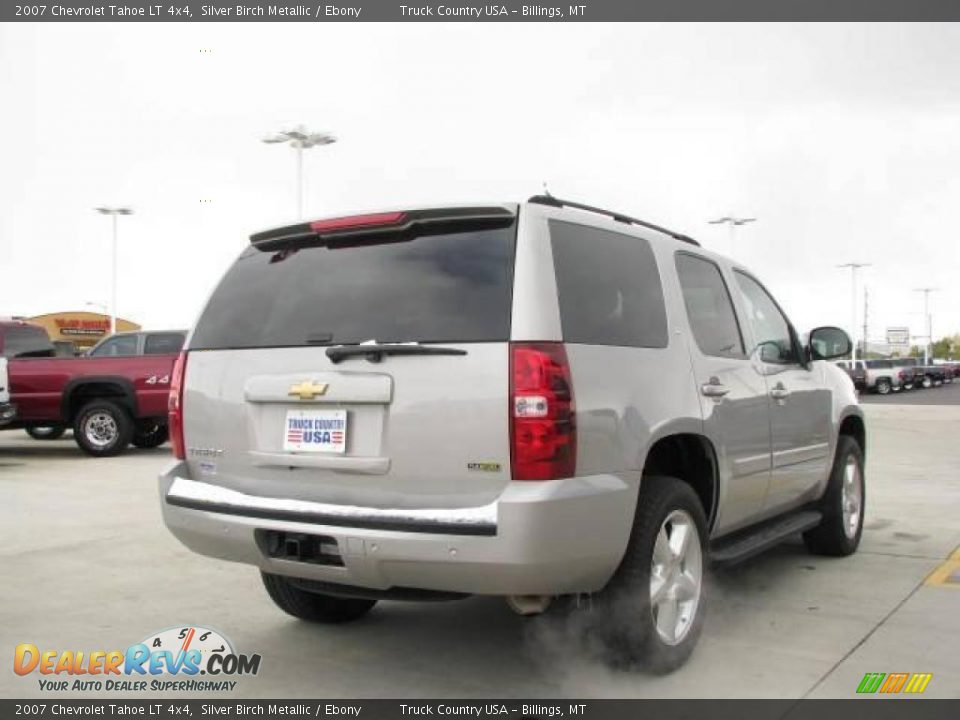 2007 Chevrolet Tahoe LT 4x4 Silver Birch Metallic / Ebony Photo #5