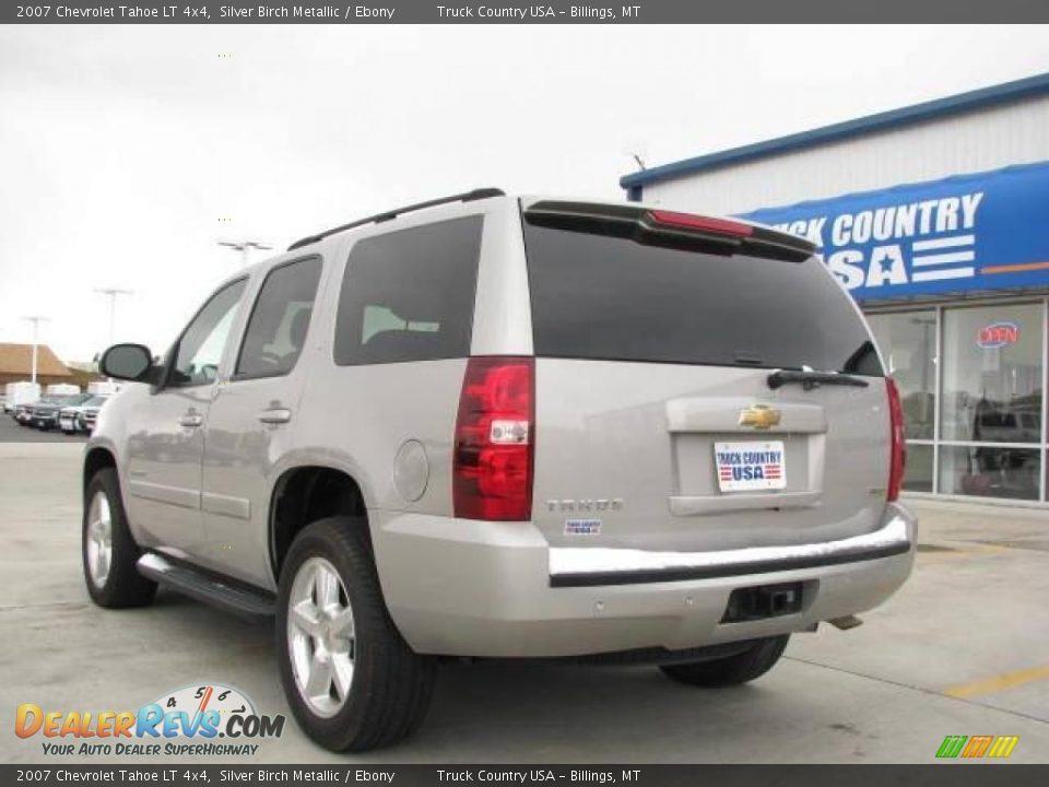 2007 Chevrolet Tahoe LT 4x4 Silver Birch Metallic / Ebony Photo #6