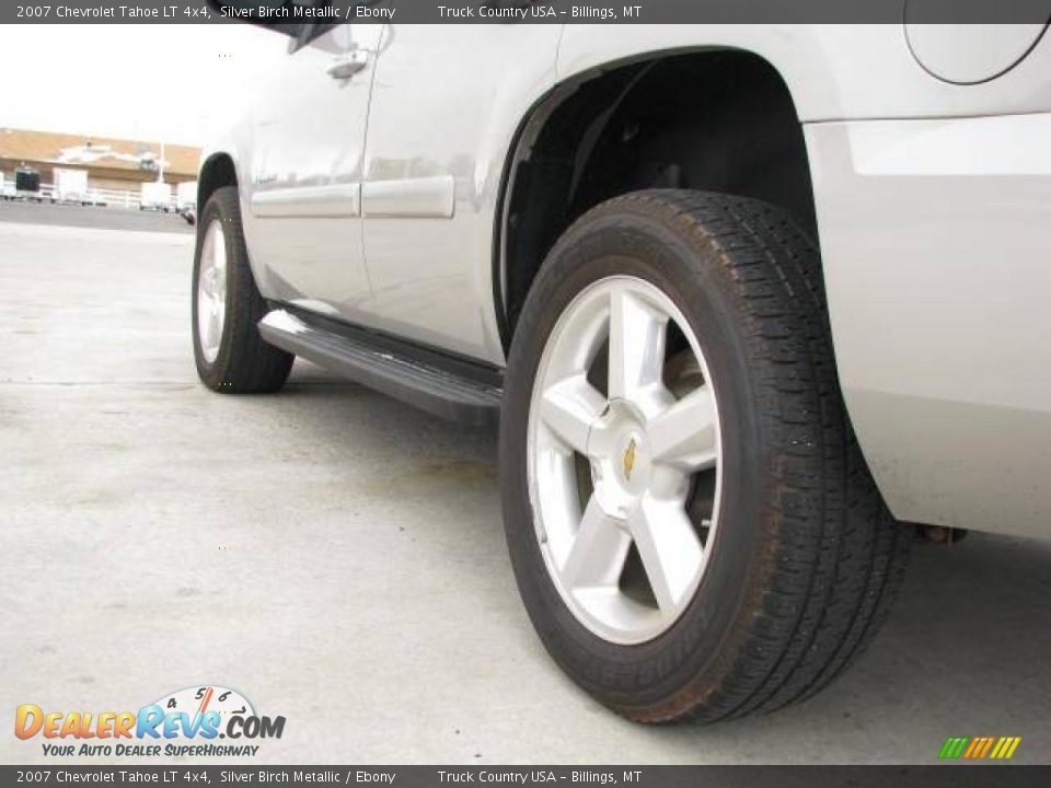 2007 Chevrolet Tahoe LT 4x4 Silver Birch Metallic / Ebony Photo #7